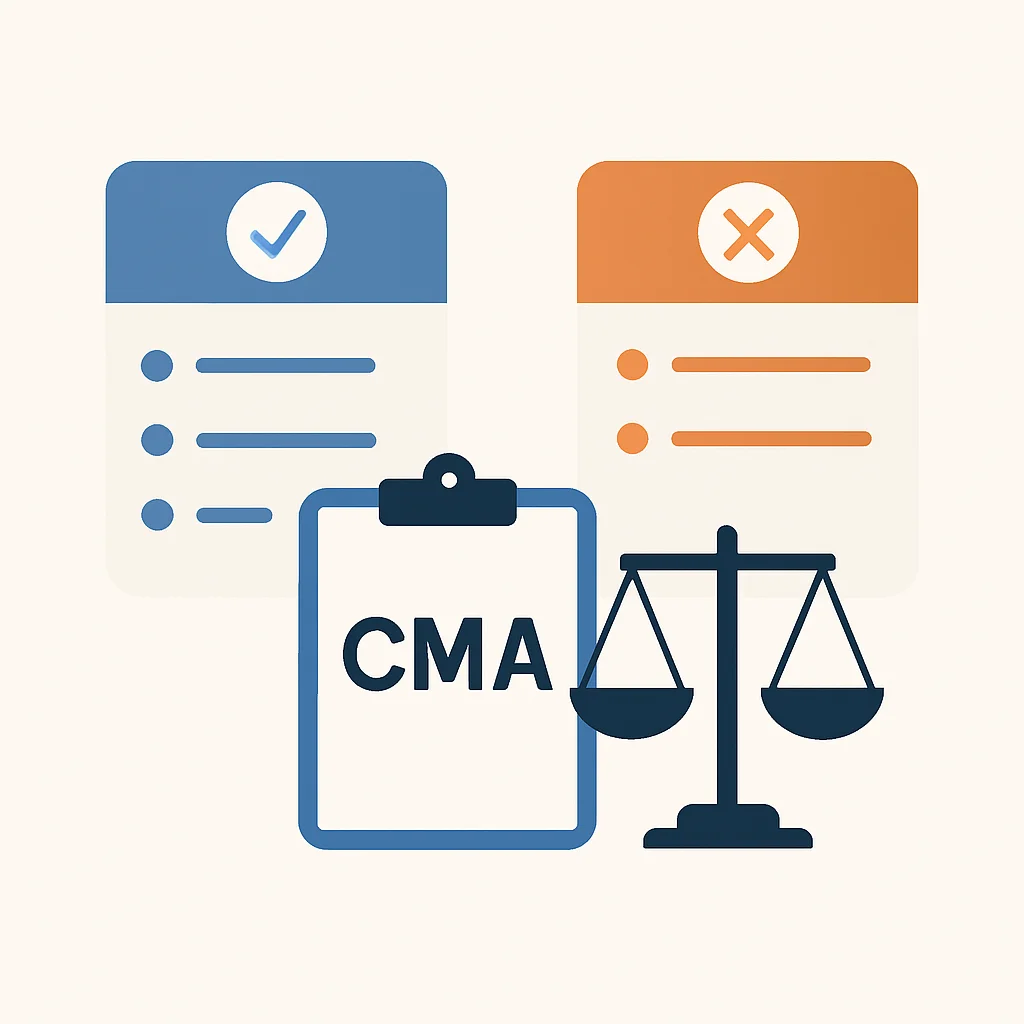 CMA 계좌 장점과 단점 인포그래픽