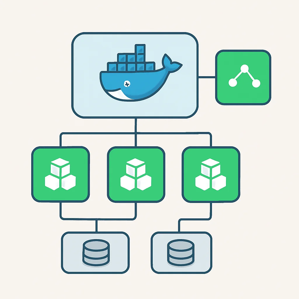 Docker Compose 아키텍처 상세 다이어그램