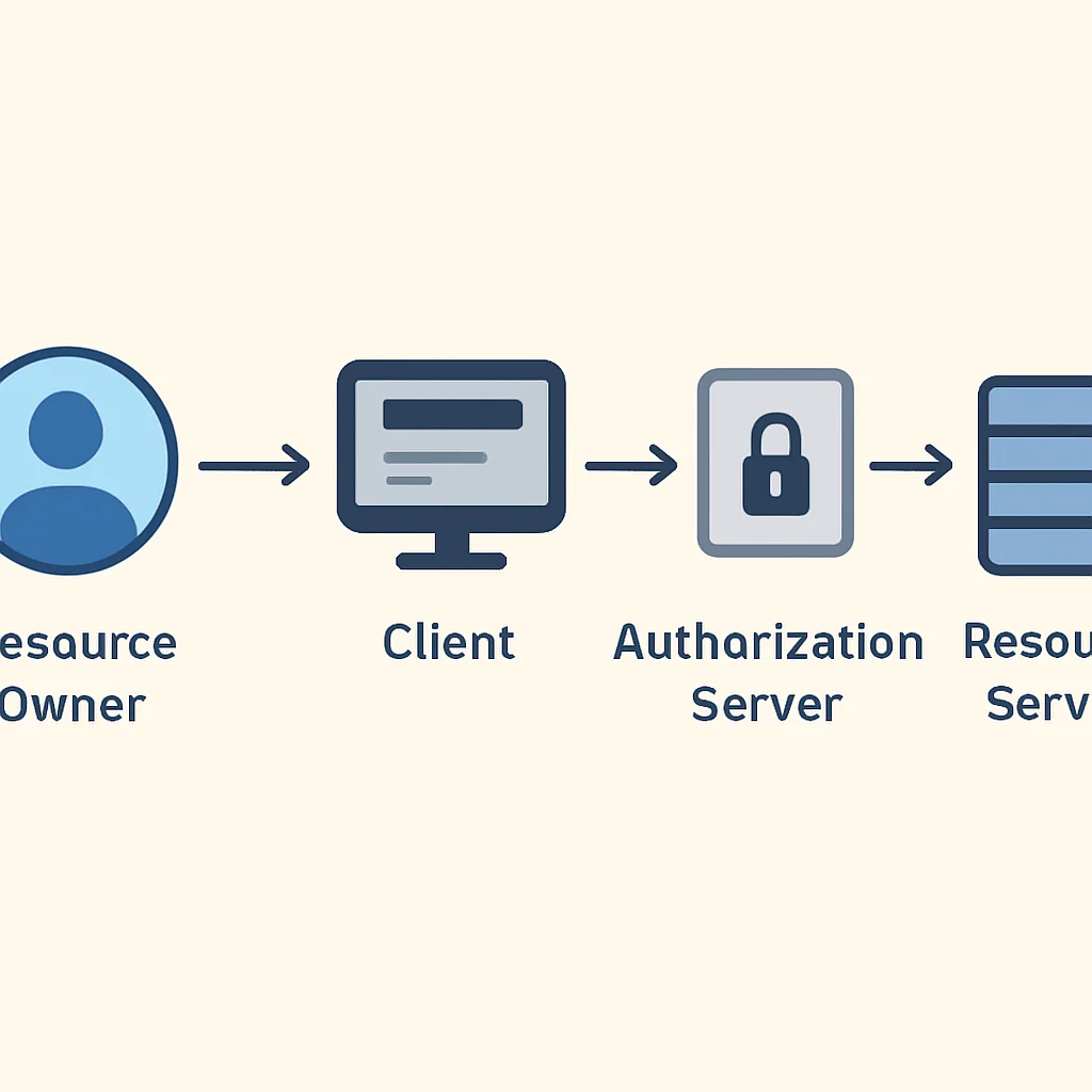 OAuth2.0 역할 구성도