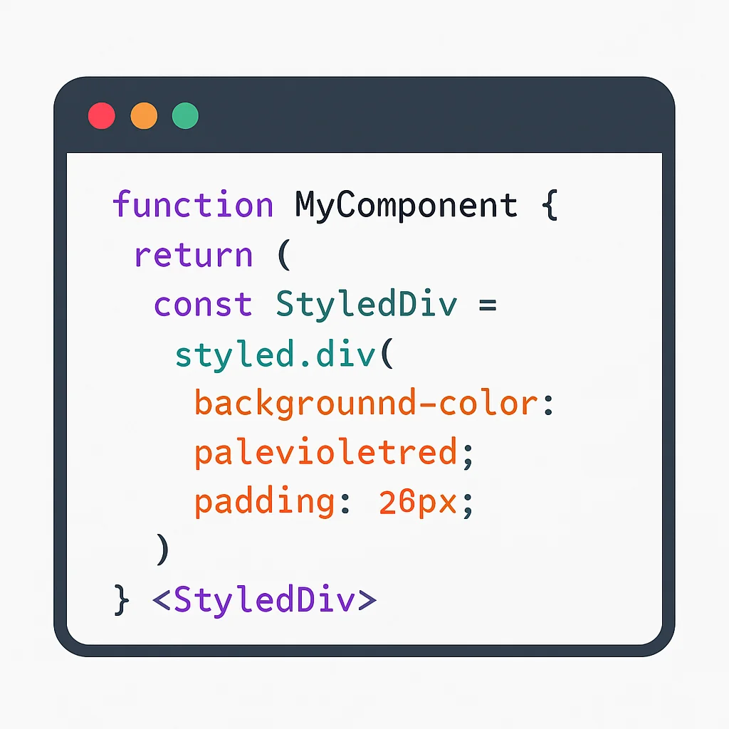 Styled-components 코드 예시