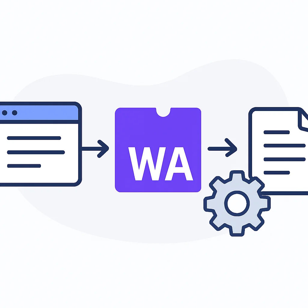웹 브라우저 내 WebAssembly 실행 흐름도