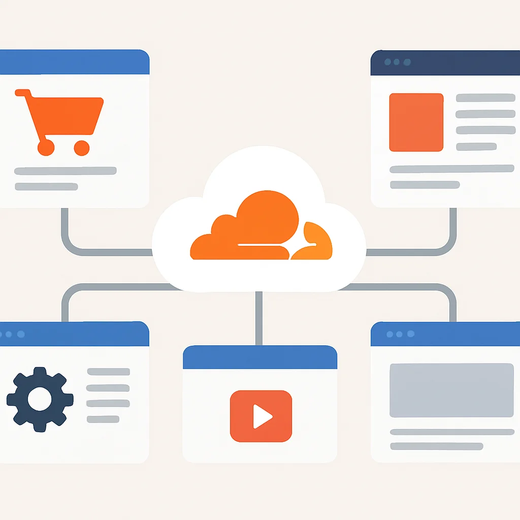 Cloudflare 활용 시나리오: 다양한 웹사이트 유형별 이점