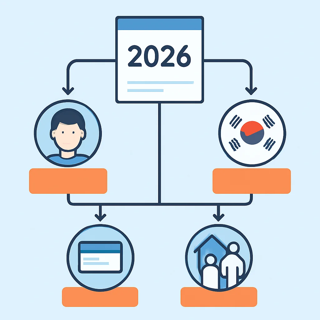 2026년 주택청약 자격 조건 상세 흐름도