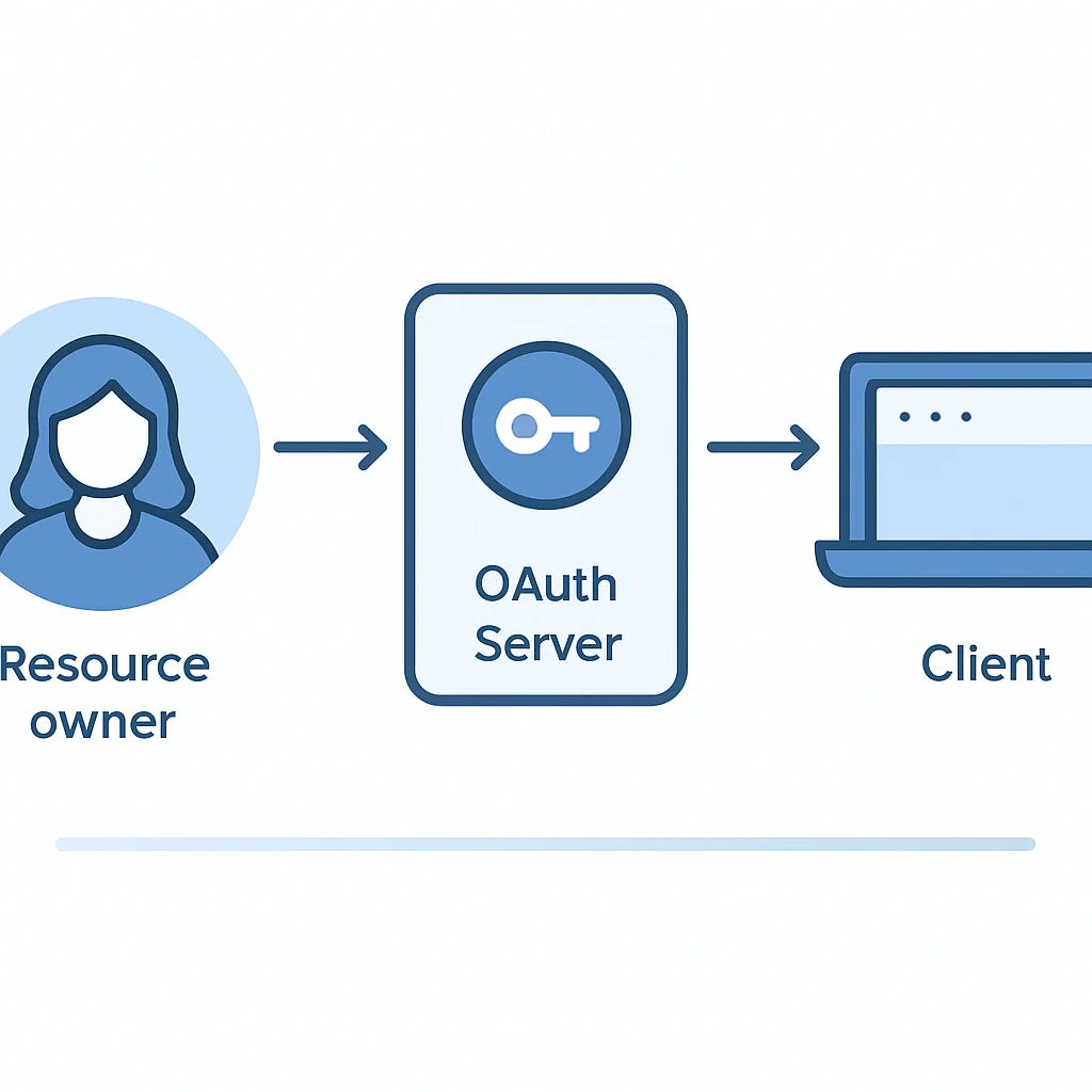 OAuth 2.0 인가 코드 그랜트 흐름도