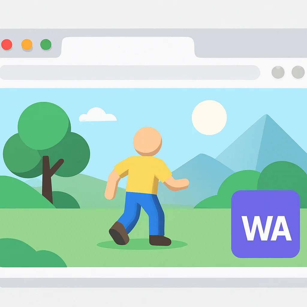 WebAssembly 기반으로 브라우저에서 부드럽게 실행되는 고성능 3D 웹 게임 스크린샷