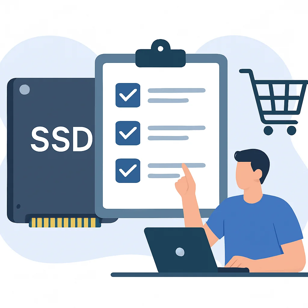 2026년 SSD 구매 가이드: 후회 없는 선택을 위한 고려사항