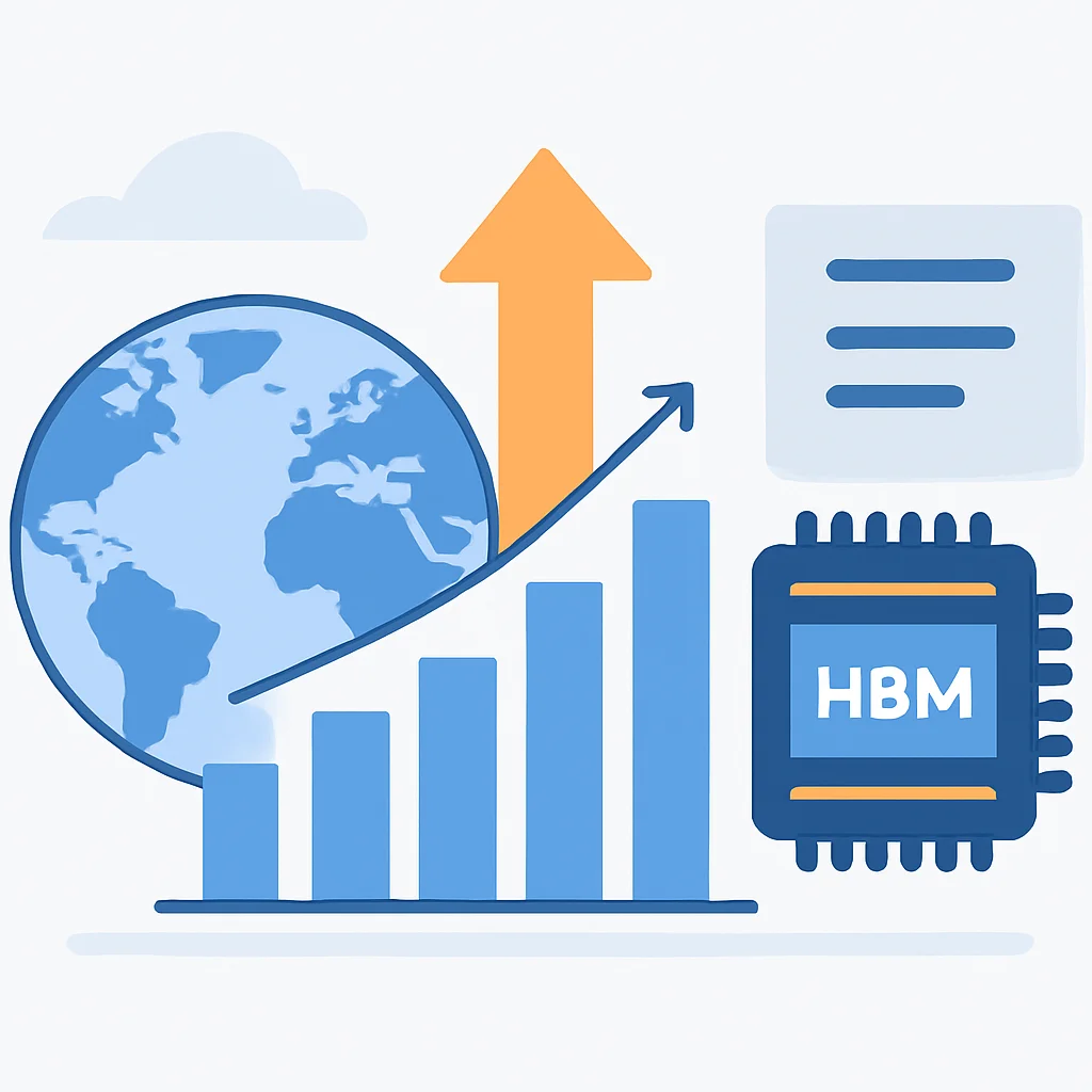 글로벌 HBM 시장 동향 및 주요 플레이어