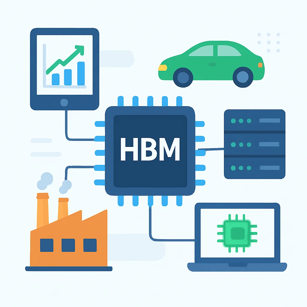 HBM의 산업별 적용 사례와 파급 효과