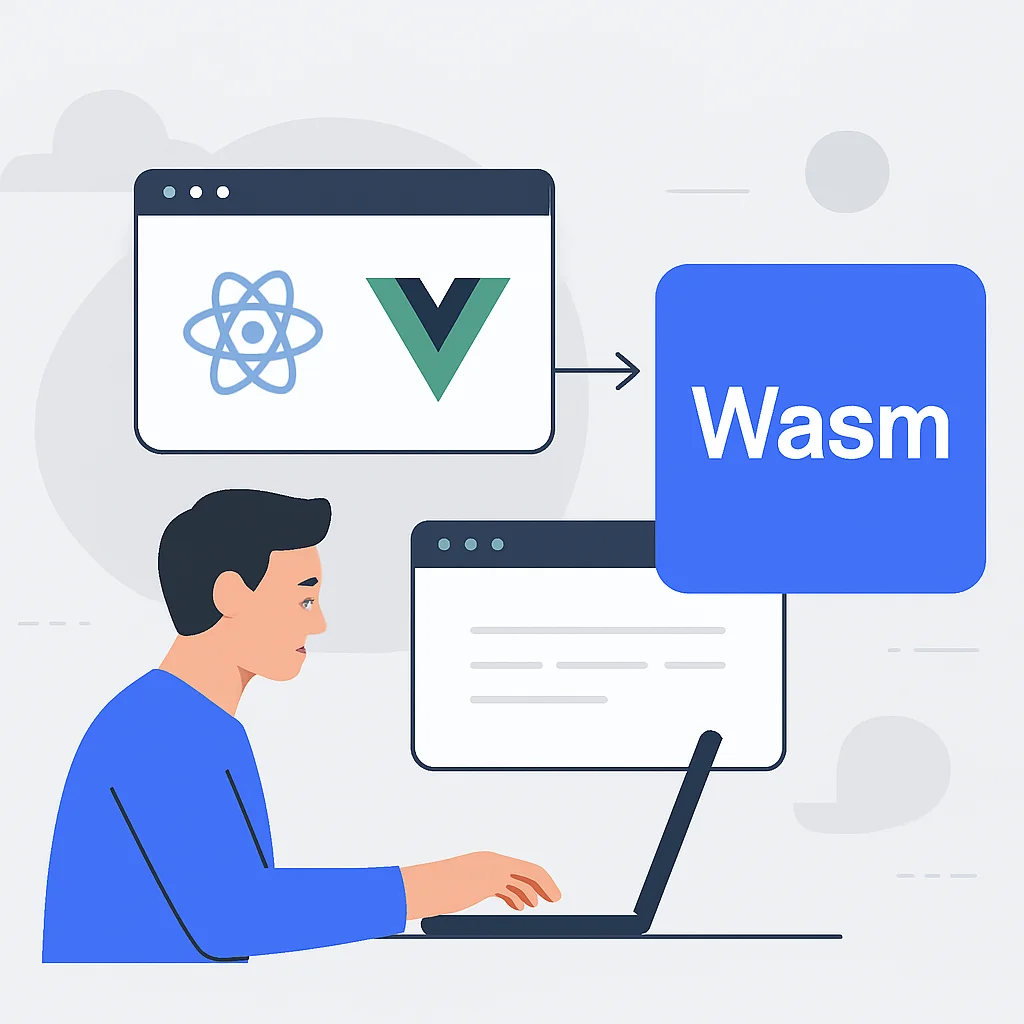 실제 적용 사례: React/Vue 프로젝트에 Wasm 통합하기