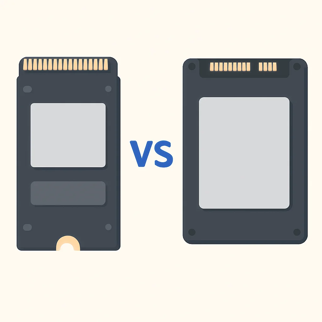 SSD의 핵심 종류와 특징: NVMe vs. SATA